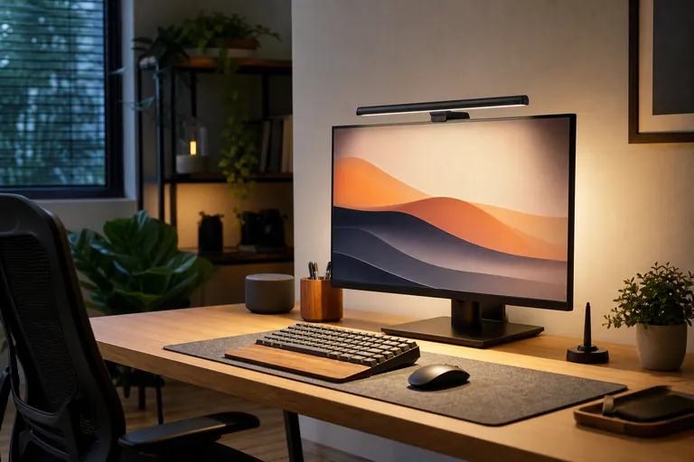 BenQ ScreenBar Monitor Light lifestyle thumbnail