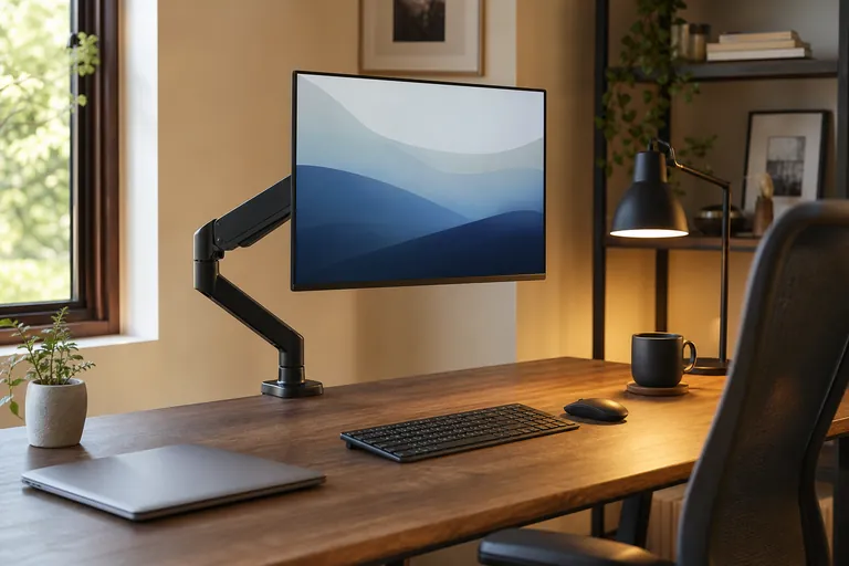 HUANUO Single Monitor Arm lifestyle thumbnail