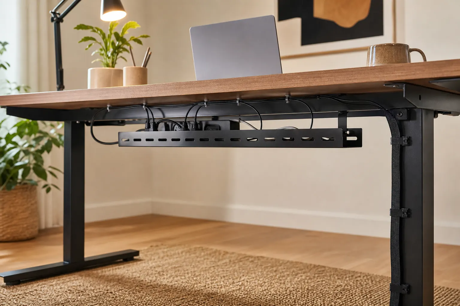 best cable management for clean desk setups setup