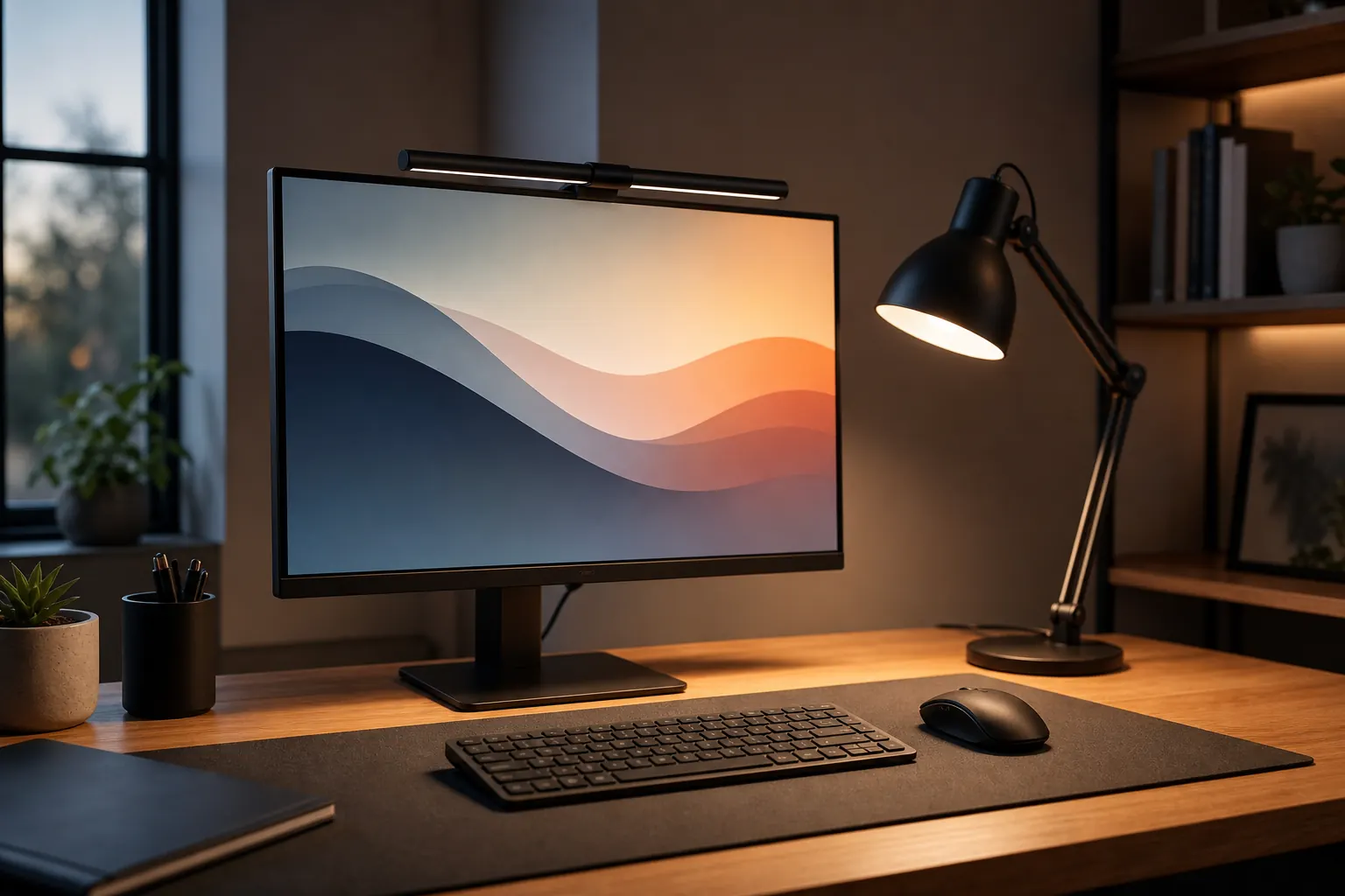 best desk lamps and monitor lights setup